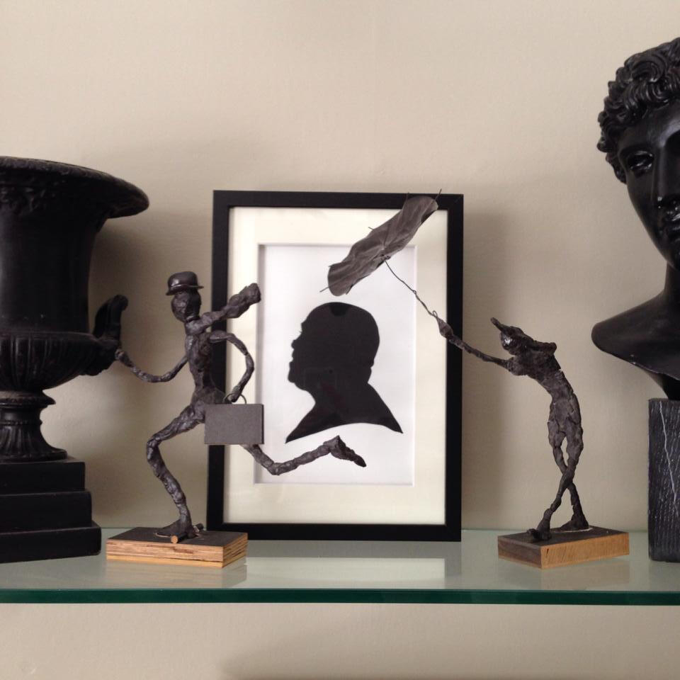 Framed Silhouette Portrait